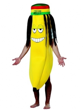 Kostuum rasta banana