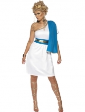 Goedkope Roman Beauty Romeinse Dame Verkleedkleding