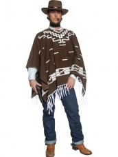 Aanbieding Western Cowboy Poncho Kostuum